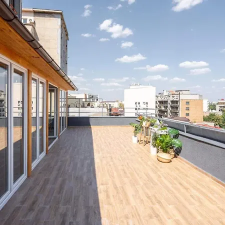 Panaromic View Penthouse In The Heart Of Lägenhet *